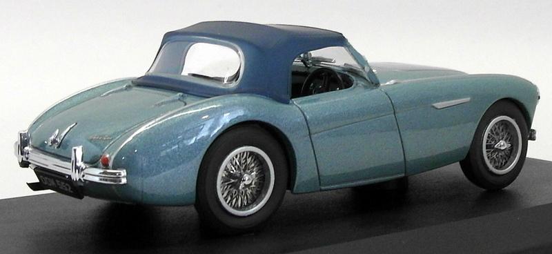 Oxford Diecast 1/43 Scale AH1001 - Austin Healey 100 BN1 - Healey Blue