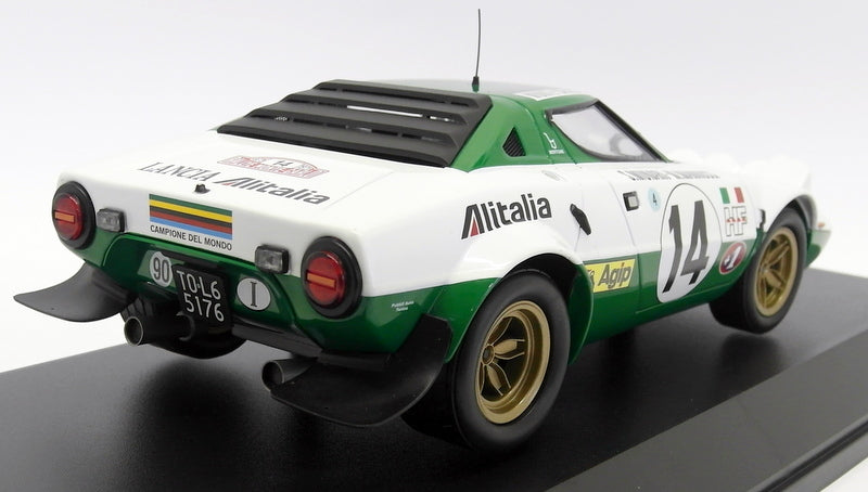Minichamps 1/18 Scale Diecast - 155 751714 Lancia Stratos Monte Carlo 1975 Win