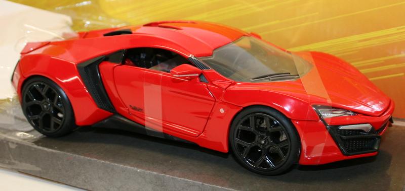 Jada 1/24 Scale 97377 Fast & Furious - Lykan Hypersport - Red