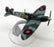 Corgi 1/72 Scale Diecast 49003 Supermarine Spitfire Mk2 P8081/DU-R Garfield West