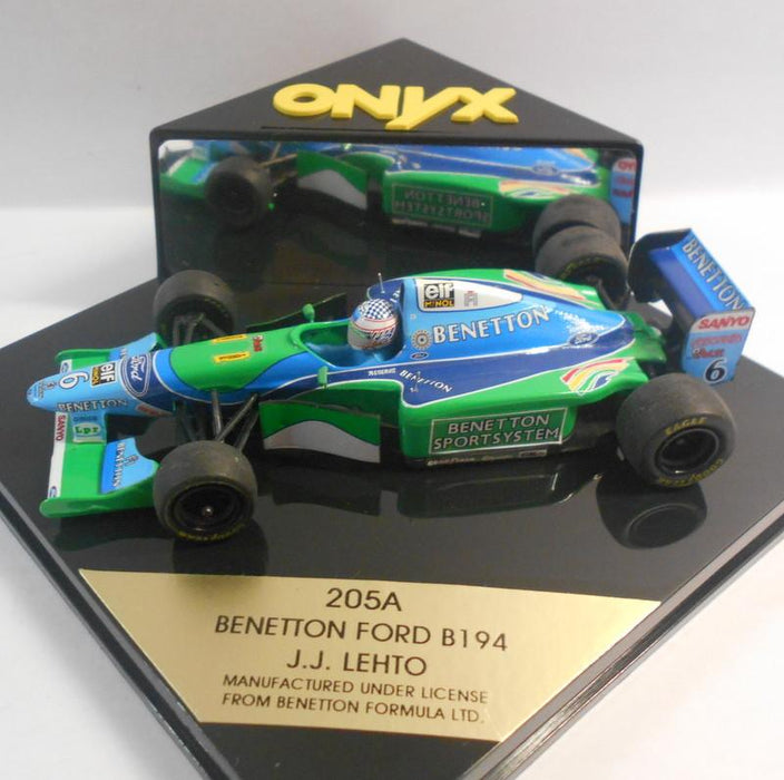 Onyx 1/43 Scale - 205A BENETTON FORD B194 J.J LETHO