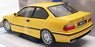 Solido 1/18 Scale Model Car S1803902 - 1994 BMW M3 E36 Coupe - Dakar Yellow