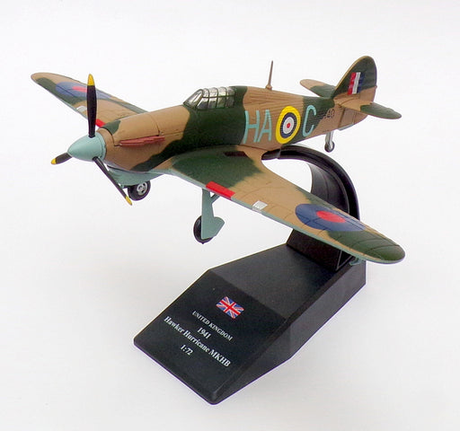 PGS 1/72 Scale Model Aircraft 40609 - Hurricane Royal Air Force RAF