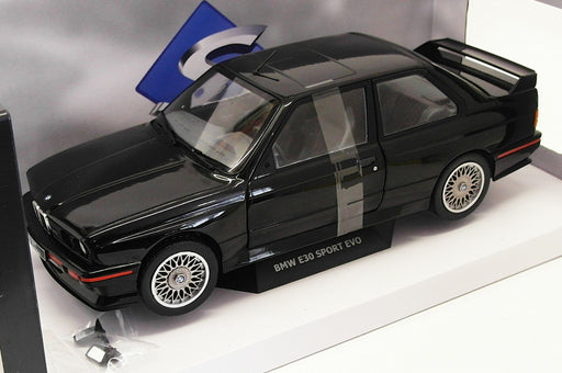 Solido 1/18 Scale Model Car S1801501 - BMW E30 Sport Evo - Black