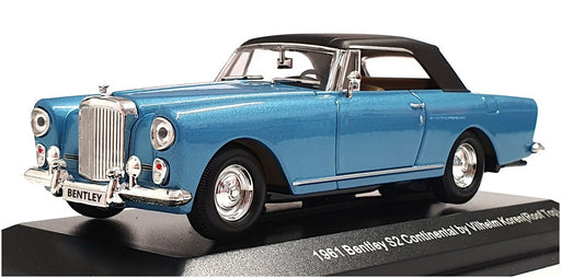 Road Signature 1/43 Scale 43215 - 1961 Bentley S2 Continental - Blue