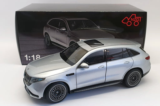 NZG 1/18 Scale 983/55 - 2019 Mercedes Benz EQC400 4matic (N293) - SIlver