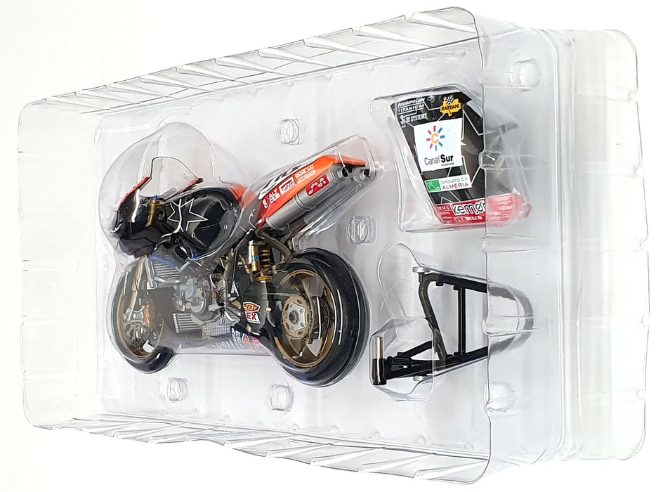 Minichamps 1/12 Scale 122 031248 - Ducati 998RS Motorbike - D. Garcia WSB 2003