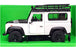 Welly NEX 1/24 Scale 22498SP-W - Land Rover Defender - White/Black