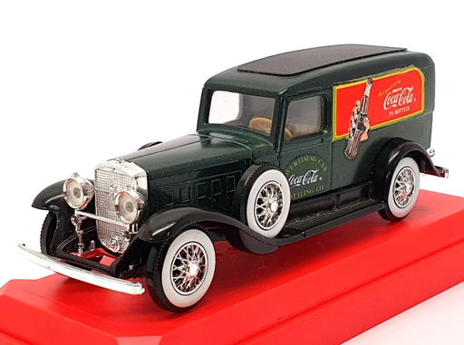 Solido 1/43 Scale Diecast 9600 - Cadillac Van Coca-Cola - Green