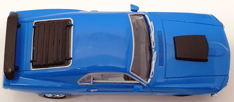 Matchbox 1/43 Scale Model Car  92687 - 1970 Ford Mustang Boss 429 - Blue