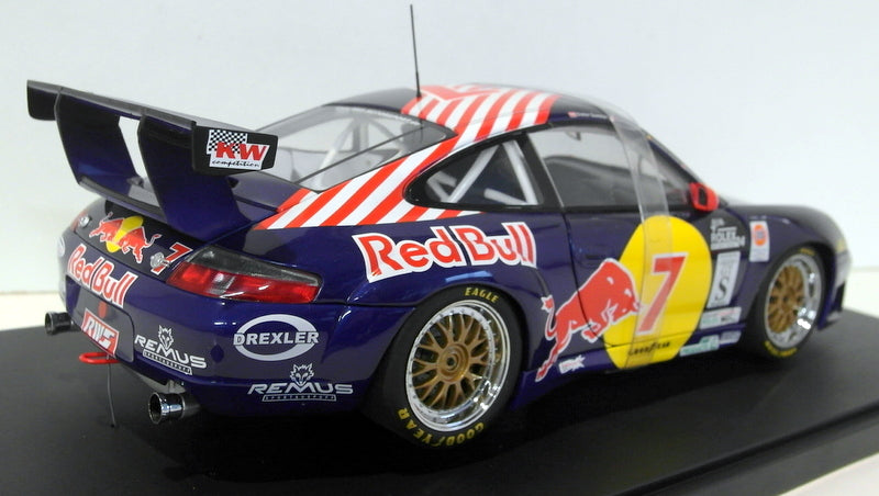 Autoart 1/18 Scale Diecast - 80272 Porsche 911 996 GT3R Daytona 24 2002 Red Bull