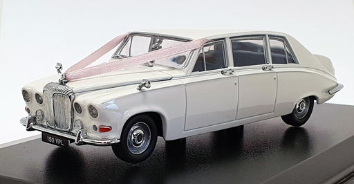 Oxford Diecast 1/43 Scale DS001W - Daimler DS420 Wedding Car - White
