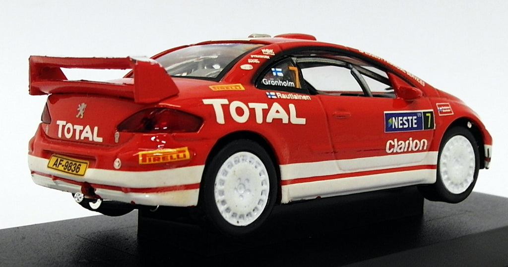 Saico Models 1/43 Scale 3103 - 2005 Peugeot WRC Rally Finland M.Gronholm
