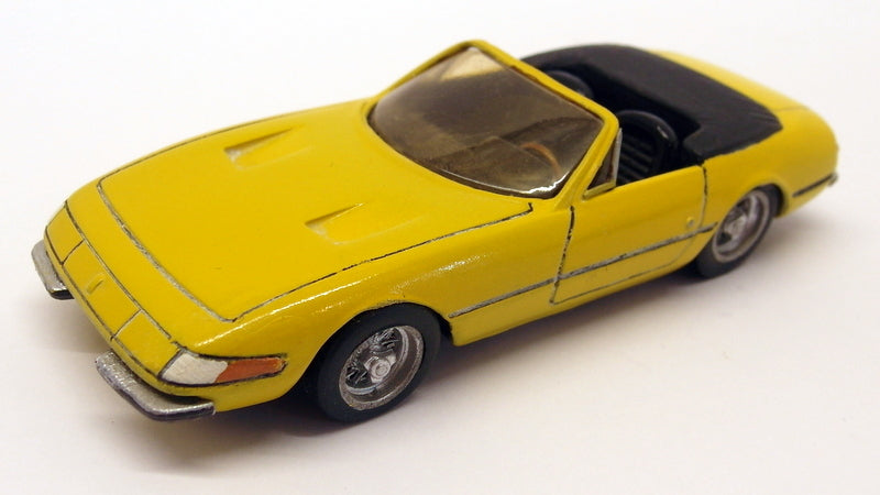Grand Prix 1/43 Scale White Metal - 78 Ferrari Daytona Spyder 1969 Yellow