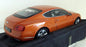 Minichamps 1/18 scale 100 139921 Bentley Continental GT 2001 Orange metallic