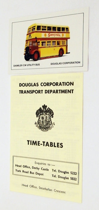 Corgi 1/50 Scale Model 97829 - Daimler CW Utility Bus - Douglas Corp.