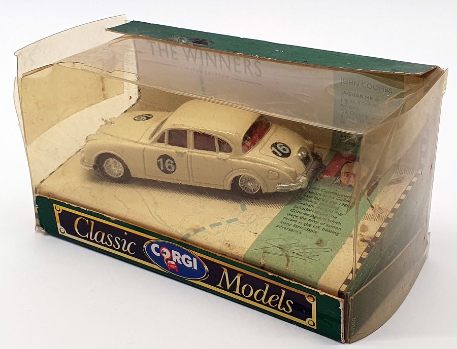 Corgi 1/43 Scale Model Car 96881 - Jaguar Mk2 - Cream #16