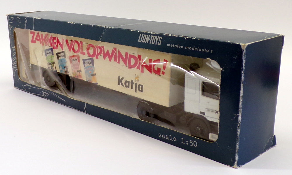 Lion Toys 1/50 Scale Diecast No.36 - DAF 95 Truck & Trailer - Katla