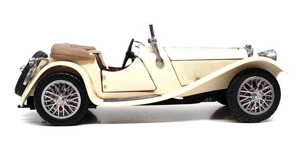 Franklin Mint 1/24 Scale 13922K - 1938 Jaguar SS-100 - Cream