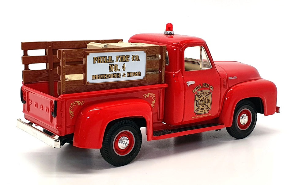 First Gear 1/34 Scale 18-1585 - 1953 Ford F100 Pick Up - Phili Fire Co. #4