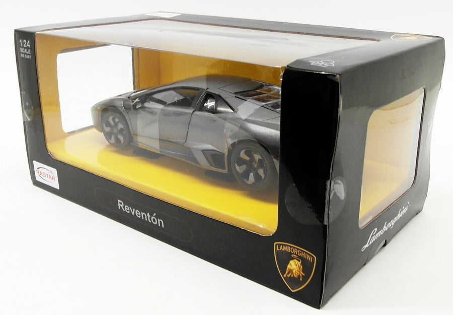 Rastar 1/24 Scale Model Car 34800 - Lamborghini Reventon - Grey