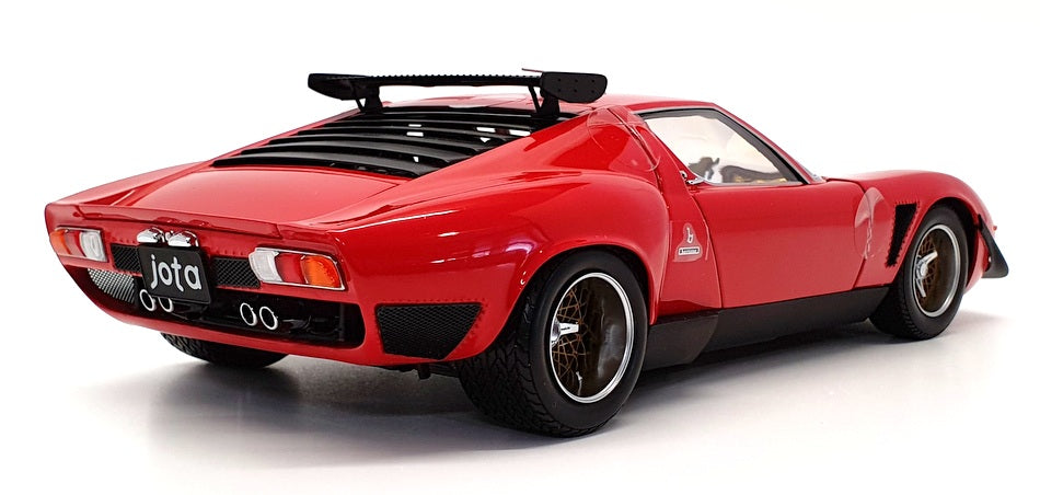 Kyosho 1/18 Scale Diecast 08311RG - 2008 Lamborghini Jota SVR - Red