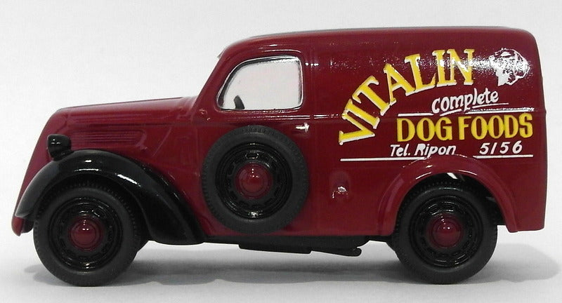 Somerville Models 1/43 Scale 107 - Fordson 5CWT Van - Vitalin Dog Foods - Maroon