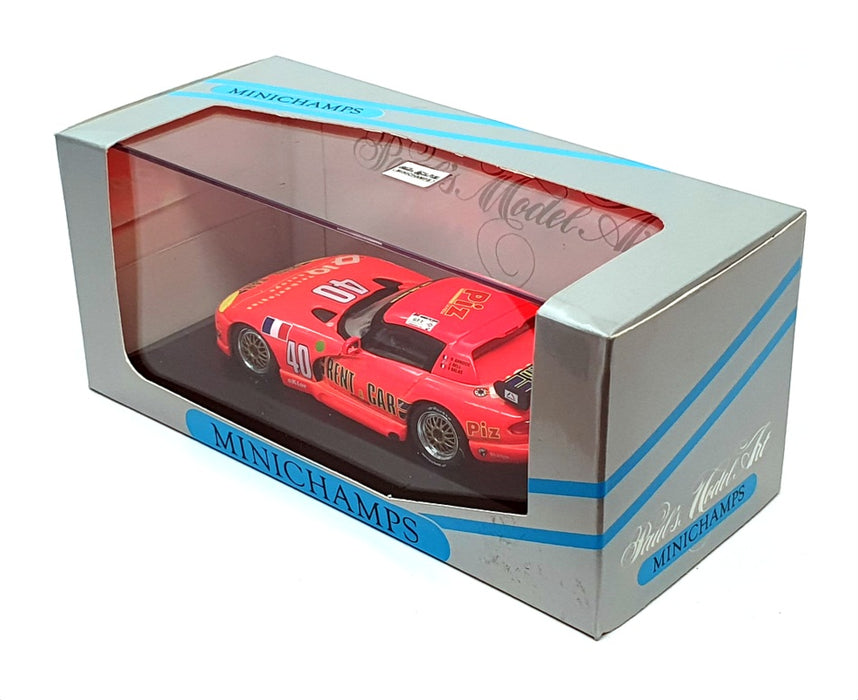 Minichamps 1/43 Scale 430 941440 - Dodge Viper Le Mans 1994 #40 Arnoux
