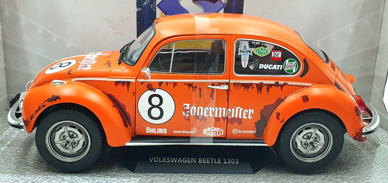 Solido 1/18 Scale Diecast S1800518 VW Beetle 1303 Jägermeister Tribute 1974 RMC