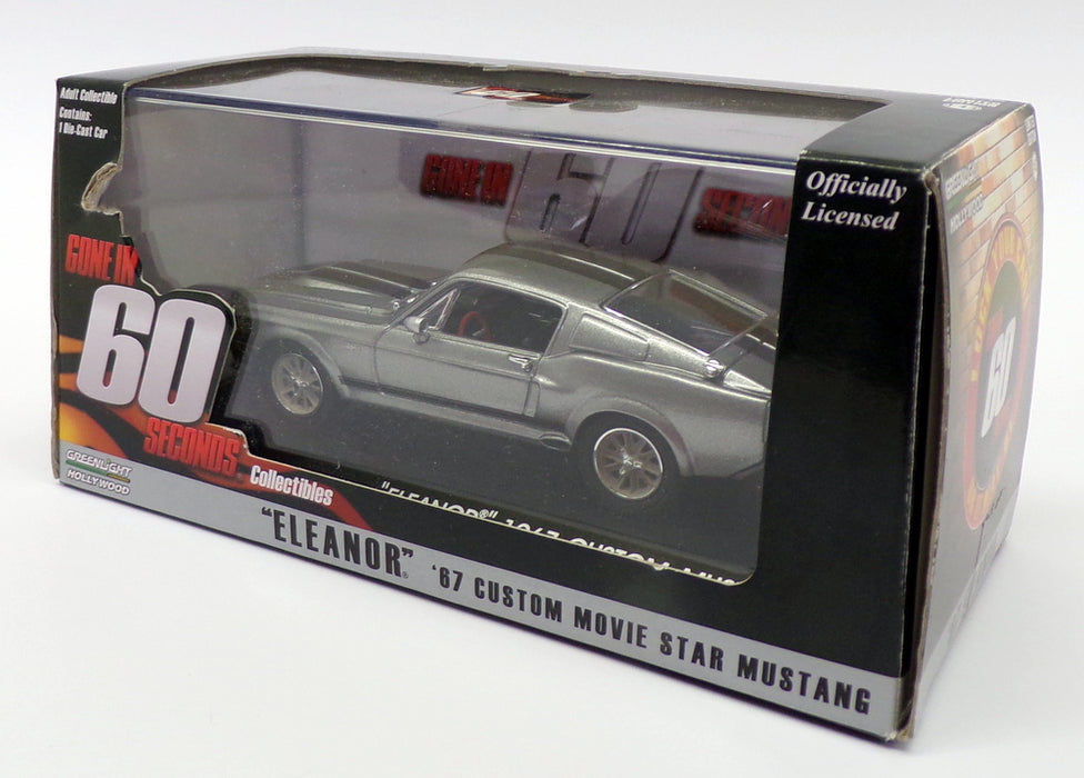 Greenlight 1/43 Scale Model Car 86411 - Eleanor '67 Custom Movie Star Mustang