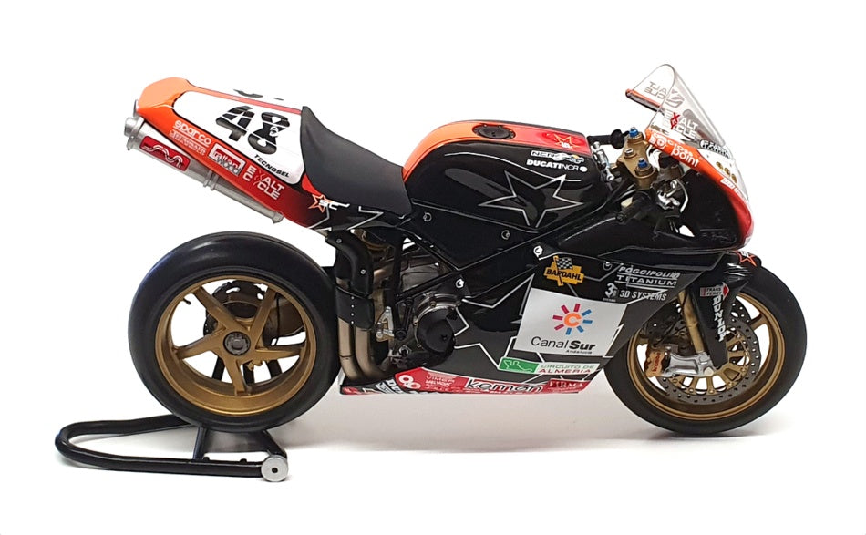 Minichamps 1/12 Scale 122 031248 - Ducati 998RS Motorbike - D. Garcia WSB 2003