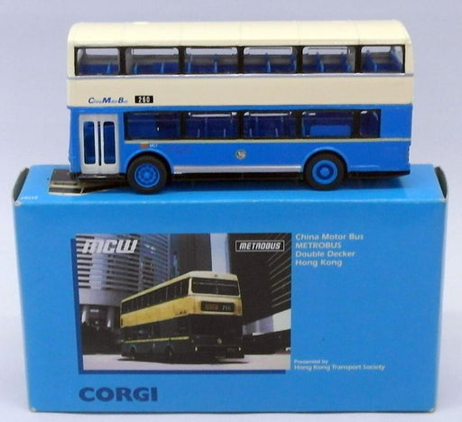 Corgi 1/76 Scale Bus 91707 - Metrobus CMB Double Decker - Hong Kong R260