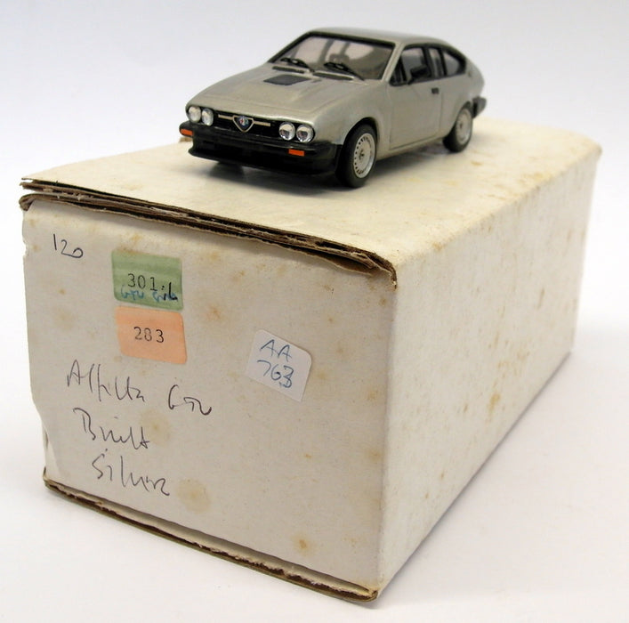 Tron Kits 1/43 Scale Resin Built Kit - AA763 Alfa Romeo Alfetta GTV Silver