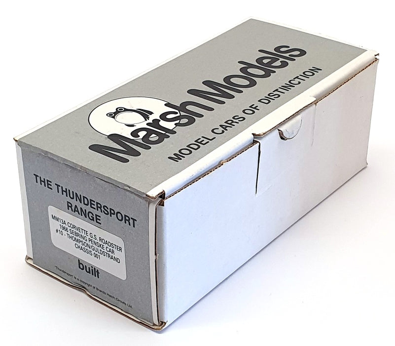 Marsh Models 1/43 Scale MM13A - Corvette GS Roadster 1966 Penske Car