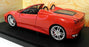 Hot Wheels 1/18 Scale diecast - G7222 Ferrari F430 Spider Rosso red