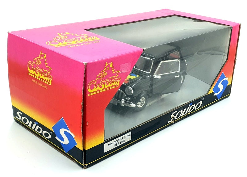 Solido 1/18 Scale Diecast  8305 - Mini Cooper S 1964 - Black
