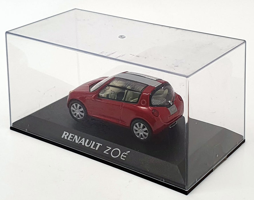 Norev 1/43 Scale Diecast NC02R - Renault Zoe Concept Car - Red