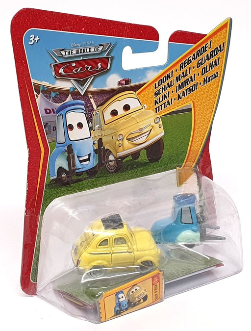 Mattel Disney Pixar Cars R6570 #112/113 - Luigi & Guido - Yellow/Blue