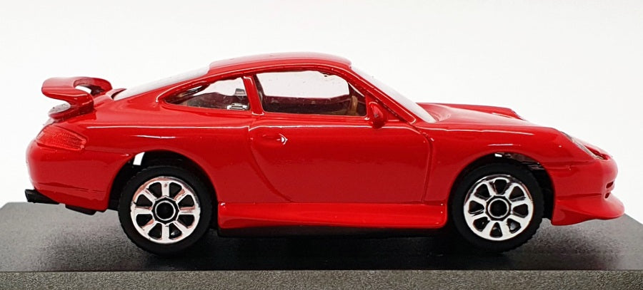 Burago 1/43 Scale Model Car 21124 - Porsche 911 Carrera - Red