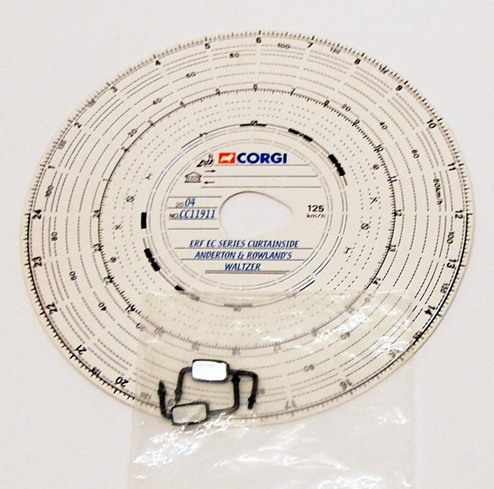 Corgi 1/50 Scale CC11911 - ERF EC Series Curtainside - Anderton & Rowlands
