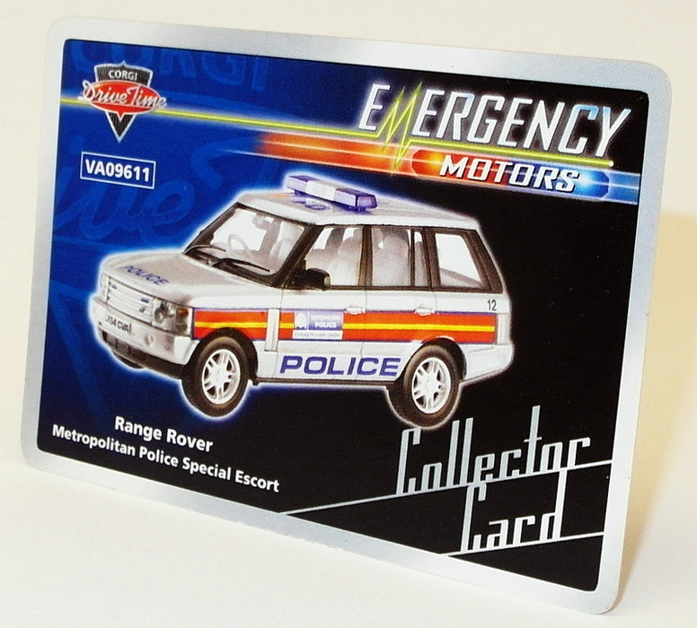 Vanguards 1/43 Scale VA09611 - Range Rover Metropolitan Police Special Escort