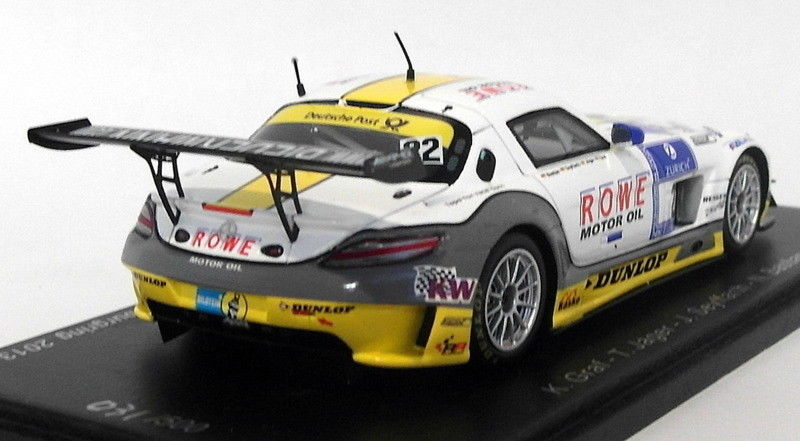 Spark 1/43 Scale - SG079 Mercedes SLS AMG GT3 #22 24 Hrs Of Nurburgring 2013