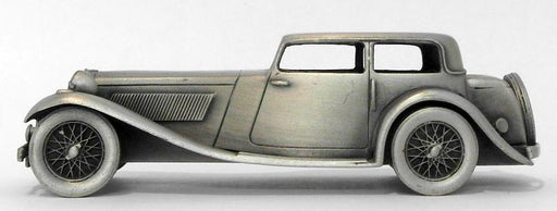 Danbury Mint Pewter - approx 1/43 scale - 1935 Jaguar SS1 Saloon