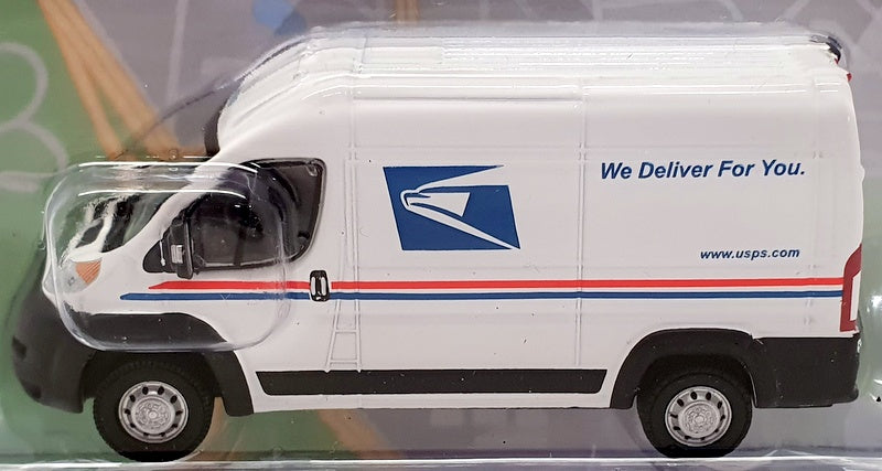 Greenlight 1/64 Scale Model Van 53010 - 2019 Ram Promaster USPS - White