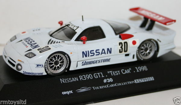 ONYX 1/43 SCALE - XGT99003 - NISSAN R390 GT1 - TEST CAR - 1998 - #30