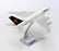 Passenger Plane Model 15cm Wingspan PPM03 - Airbus A380 - Lufthansa