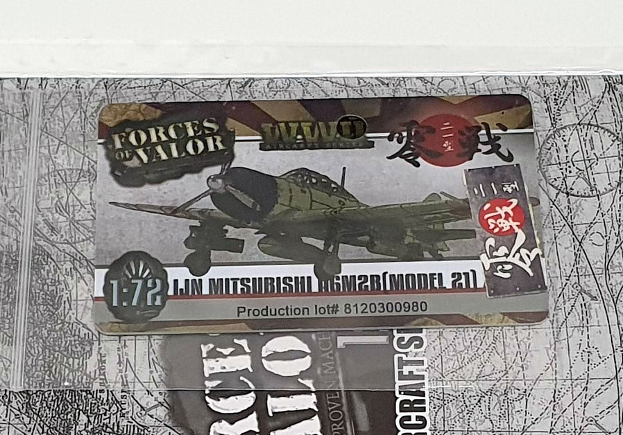 Forces Of Valor 1/72 Scale FOV-812030A - Mitsubishi AGM2B Zero Aircraft