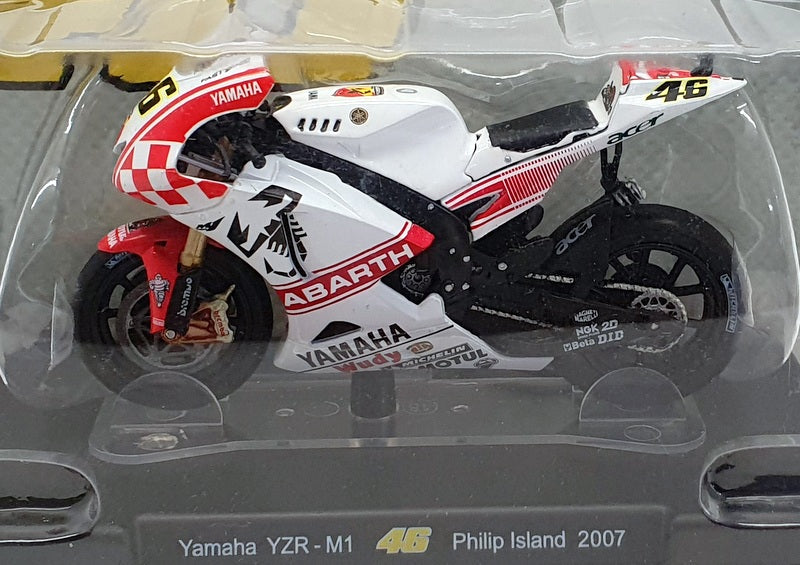 Altaya 1/18 Scale FFR26 - Yamaha YZR M1 #46 Valentino Rossi Philip Island 2007