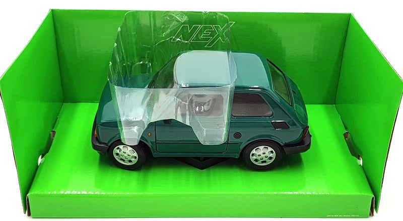 Welly Nex 1/21 Scale Diecast 24066W-GN - Fiat 126 - Green