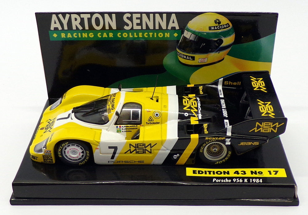 Minichamps 1/43 Scale 540 844307 - Porsche 956K - Ayrton Senna